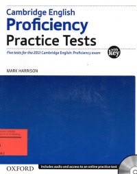 Cambridge English Proficiency Practice Tests With Key