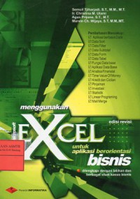 Menggunakan Excel Untuk Aplikasi Berorientasi Bisnis