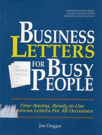 Business Letters For Busy People