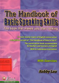 The Handbook Basic Speaking Skills The Book That Makes You Star Talking