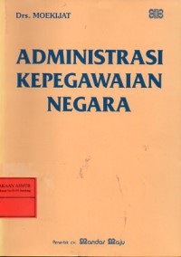 Administrasi Kepegawaian Negara